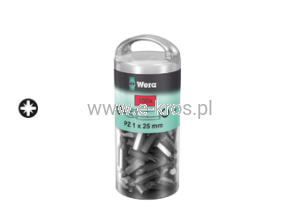 Zestaw końcówek PZ2/ 25mm Classic Z DIY 100szt.