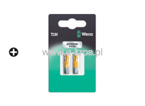 Zestaw końcówek PH1/ 25mm Torsion TiN SB 2szt.