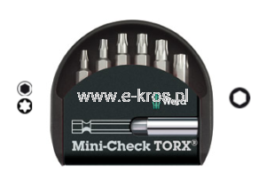 Zestaw końcówek z uchwytem  7el. Mini-Check TX