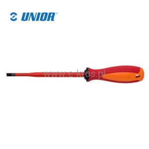 Wkrętak płaski VDE 0.8x4.0x100mm SLIM Unior