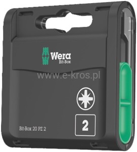 Zestaw końcówek Bit-Box PZ 2x25mm 20szt. 