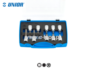 Zestaw nasadek 1/2" ZX-ZXL 10 szt. Unior