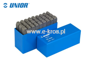 Zestaw znaczników literowych   4mm 27el. Unior