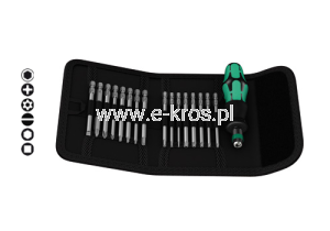 Zestaw końcówek z rękojeścią 16szt. K60I Wera
